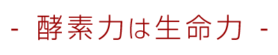 酵素力は生命力